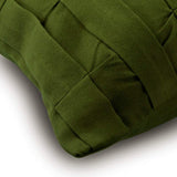 Green Love Tune - Green Suede Decorative Euro Sham
