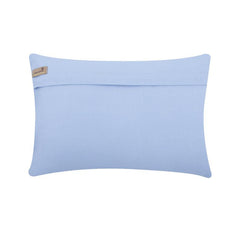 Denim Mood  - Blue Denim Decorative Lumbar Pillow Cover