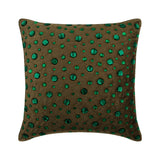 Green Gems Emerald Throw Cushion Cover