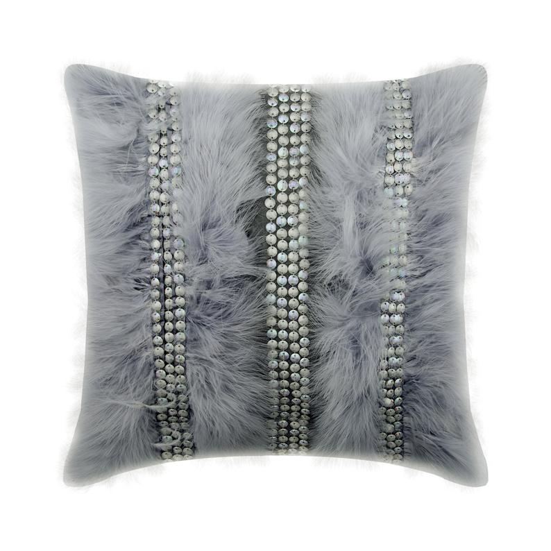 Kitty Fur Throw Cushion Cover