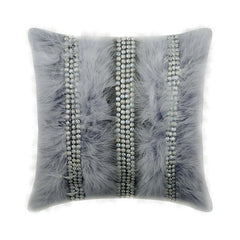 Kitty Fur Throw Cushion Cover