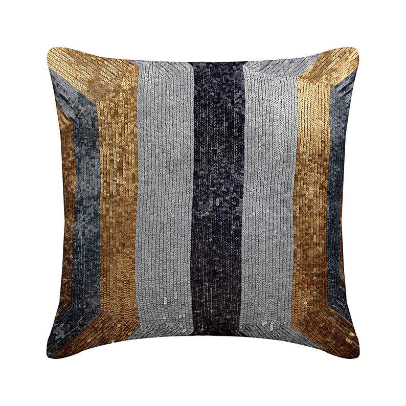 Glitz And Glitter Sequin Decorative Euro Shams