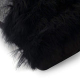 Furry World Textured Leather Euro Sham