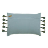 Denim Spectrum - Blue Denim Lumbar Pillow Cover