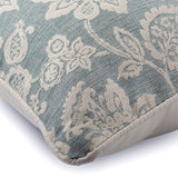 Vintage Fleur Blue & Ivory Throw Cushion Cover