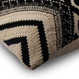 Moroccan Lounge Black Decorative Euro Sham