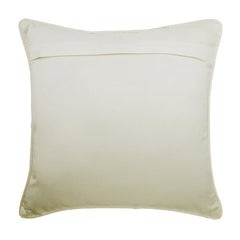Vintage Tender Ivory Embroidered Throw Cushion Cover