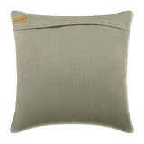 Silver Glow Bling Striped Throw Pillow Cover