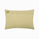 Animal Silver - Silver Faux Leather Lumbar Cushion Cover