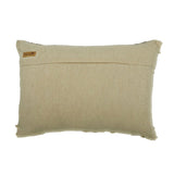 Moroccan Dream - Black &Beige Cotton Lumbar Pillow Cover