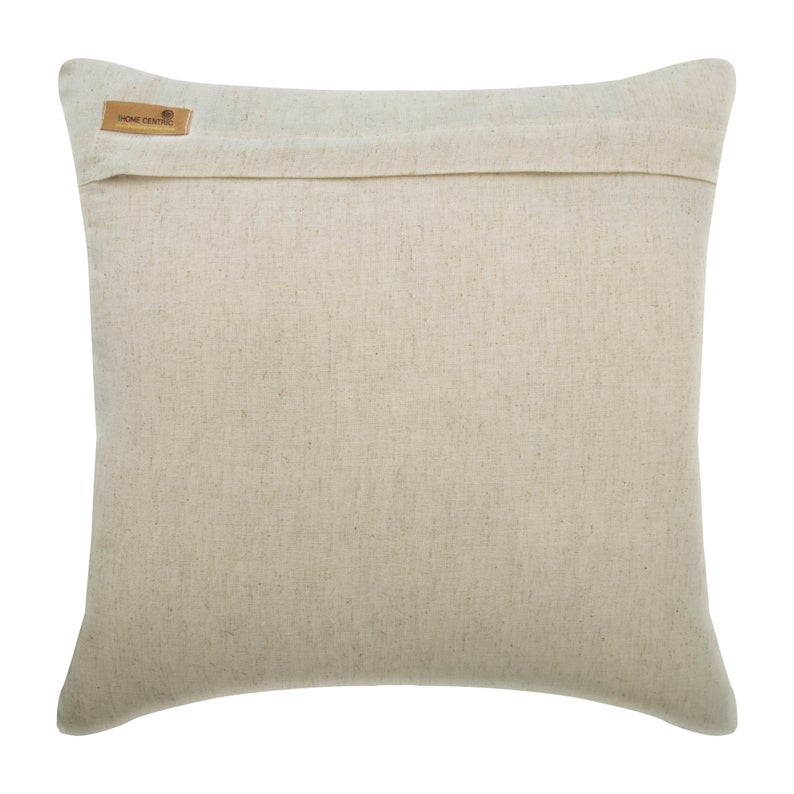 Folk Art Embroidered Flower Pillow Covers