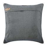 Brown Origami - Brown Jacquard Weave Throw Pillow Cover