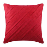 Contemporary Red Euro Sham