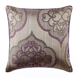 Damask Purple Galore Euro Sham