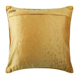 Gold Knots - Gold Velvet Throw Cushion Cover