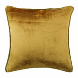 Gold Shimmer - Gold Velvet Decorative Euro Sham