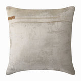 Mimosa Yellow Leaves - Mimosa Yellow Burnout Velvet Throw Pillow Cover