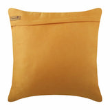 Mustard No Limits No Lines - Mustard Yellow Faux Suede Throw Pillow Cover
