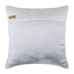 Paloma Grey Drops - Paloma Gray Burnout Velvet Throw Pillow Cover