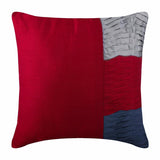 Pink Cheer - Fuchsia Pink Art Silk Throw Pillow Cover