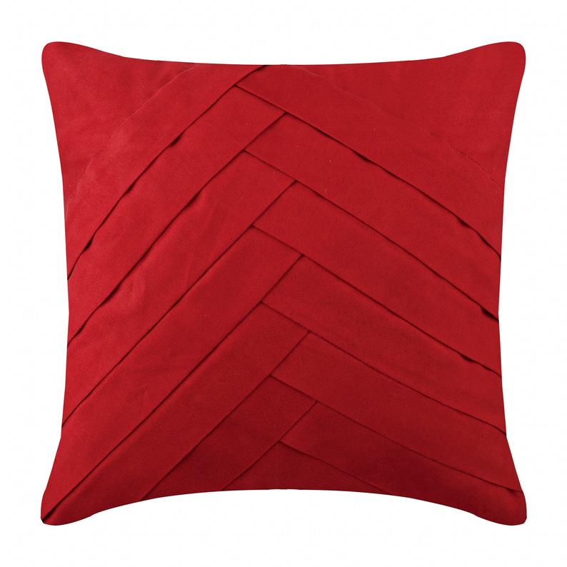 Red No Limits No Lines Pillow Cover