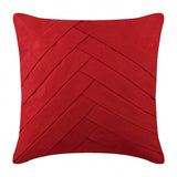 Mustard No Limits No Lines - Mustard Yellow Faux Suede Throw Pillow Cover