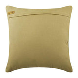 Reflections - Beige Cotton Canvas Decorative Euro Sham