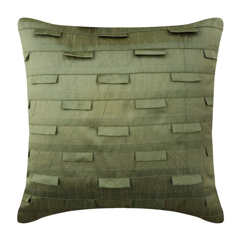 Taupe Green Ocean Euro Sham