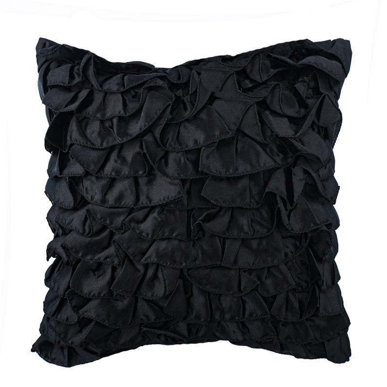 Vintage Black Euro Sham