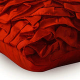Vintage Reds - Red Satin Decorative Euro Sham