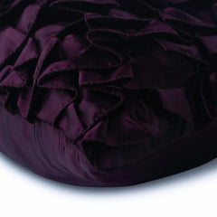 Vintage Violet - Violet Satin Decorative Euro Sham