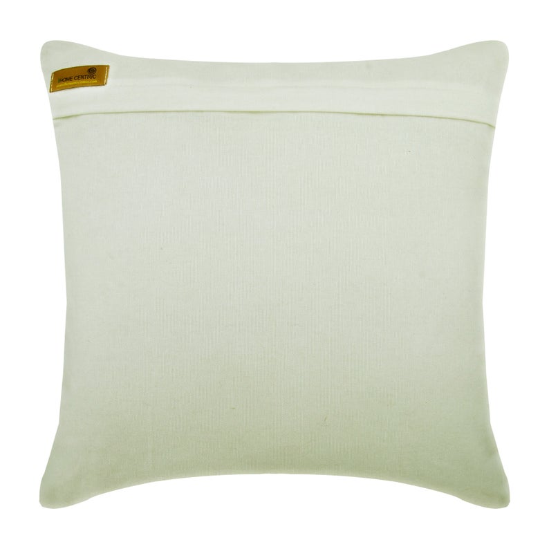 Tropical Breeze Leaves Cotton Throw Cushion Cover