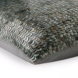 Antique Scales - Silver Art Silk Throw Pillow Cover