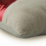 Better Half Red - Red Faux Leather Decorative Euro Sham