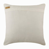 Gold Magical Garden - White Cotton Linen Throw Pillow Cover