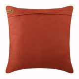 Rust No Limits No Lines - Rust Suede Decorative Euro Sham