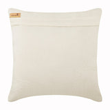 Techno Boogie - Metallic Pink Faux Leather Throw Pillow Cover