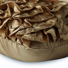 Vintage Affair - Brown Satin Decorative Euro Sham