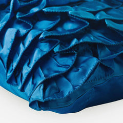 Vintage Blues - Blue Satin Decorative Euro Sham