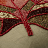 Changing Maple Throw Pillow Cover