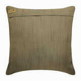 Dazzling Flora Peacock Sequins Throw Pillow Cover