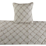 Tender Love - Linen White Decorative Bed Runner and Cushion Cover