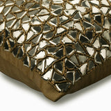 Shimmering Gold Sequins Throw Cushion Cover