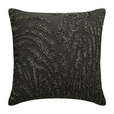 Raving Night Beaded Throw Cushion Cover