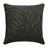 Raving Night Beaded Decorative Euro Sham
