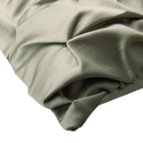 Silver Wave - Silver Grey Satin Throw Cushion Cover