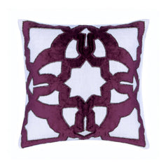 Rhea - Teal Blue Velvet Throw Pillow Cover