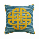 Denim Cushion Love Throw Cushion Cover