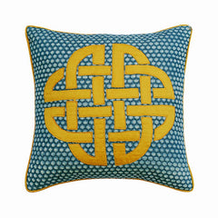 Denim cushion Love Throw cushion Cover