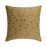 Jute Wheels Textured Throw Pillow Cover